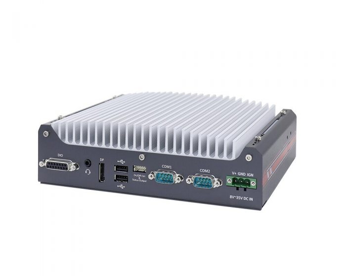 Nuvo-7531: Compact fanless embedded PC with 8th or 9th Gen Intel® Core™ processor