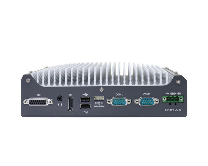 Nuvo-7531: Kompakter lüfterloser Embedded PC mit 8th oder 9th Gen Intel® Core™ Prozessor - back