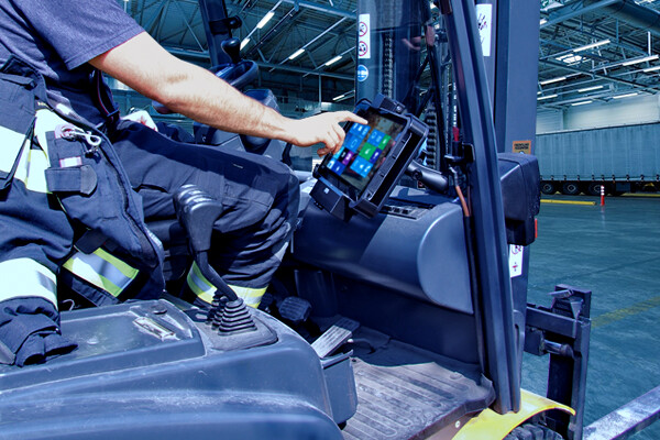 Forklift terminals for logistics