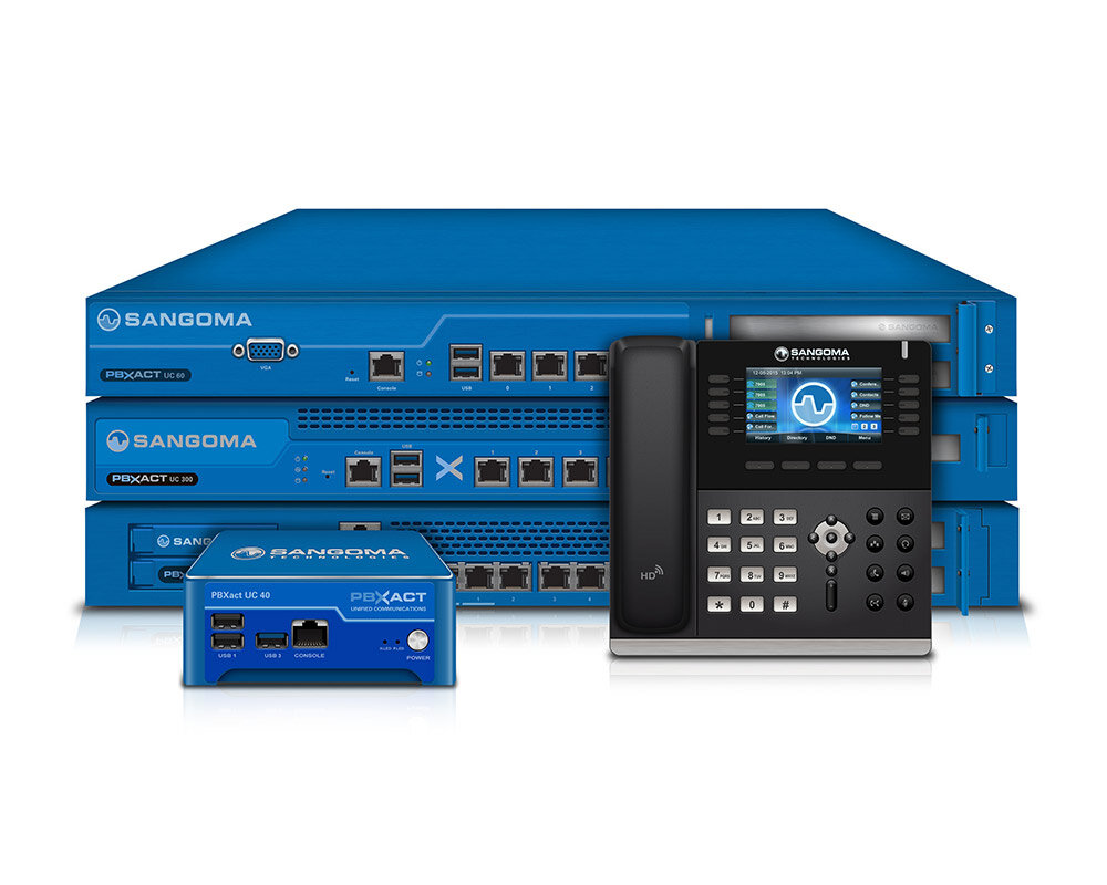 IP Phone Systems: Sangoma PBXact family