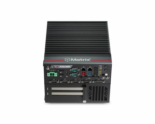 MXC-6600 Series: Fanless Embedded PC with Intel® Xeon® or Core™ i7/i5/i3 8th/ 9th Gen - top I/Os