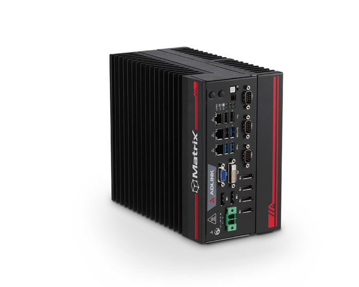 MVP-5100-MXM Serie: Lüfterlose Processor-Based Embedded GPU/AI Platform mit Intel® Core™ i7/i5/i3 CPUs