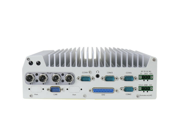 Nuvo-7100VTC Series: Fanless In-Vehicle Embedded PC with Intel® Core™ 8th/9th Gen CPUs - back