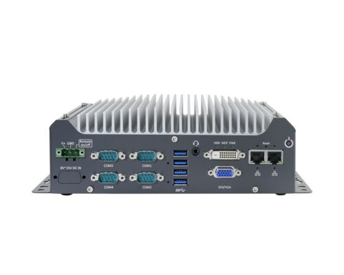 Nuvo-7501 Serie - Lüfterloser Embedded PC mit Intel® Core™ i7/i5/i3 8th/ 9th Gen und MIL-STD-810G - front