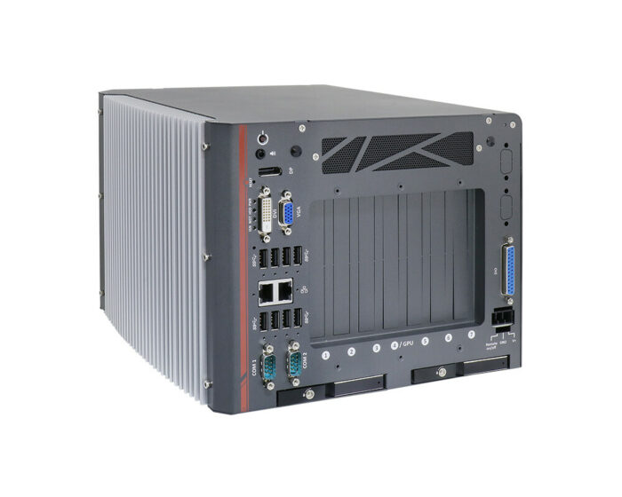 Nuvo-8034: Rugged Embedded PC with Intel® Xeon®/ Core™ 8th/9th Gen CPUs and 7x PCIe/PCI slots