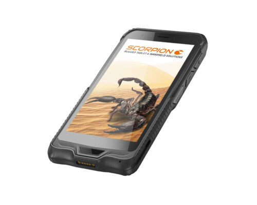 SCORPION 6" - Industrielles Rugged Handheld mit 1D/2D Barcodeleser