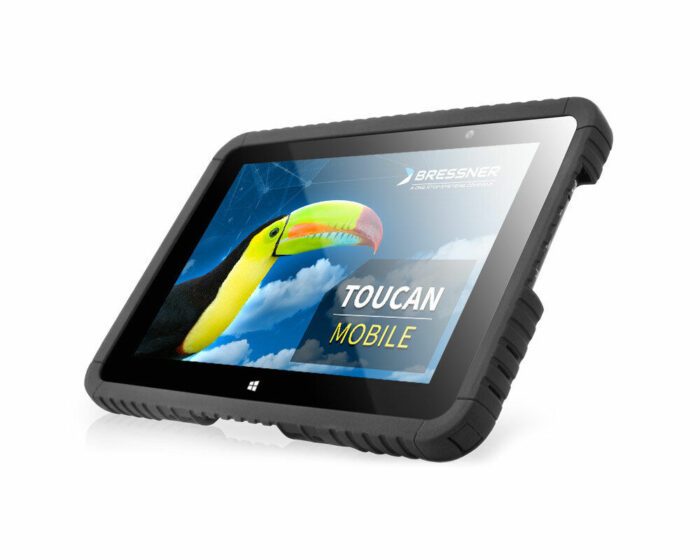 TOUCAN Mobile - Rugged Frame: Hard rubber coating