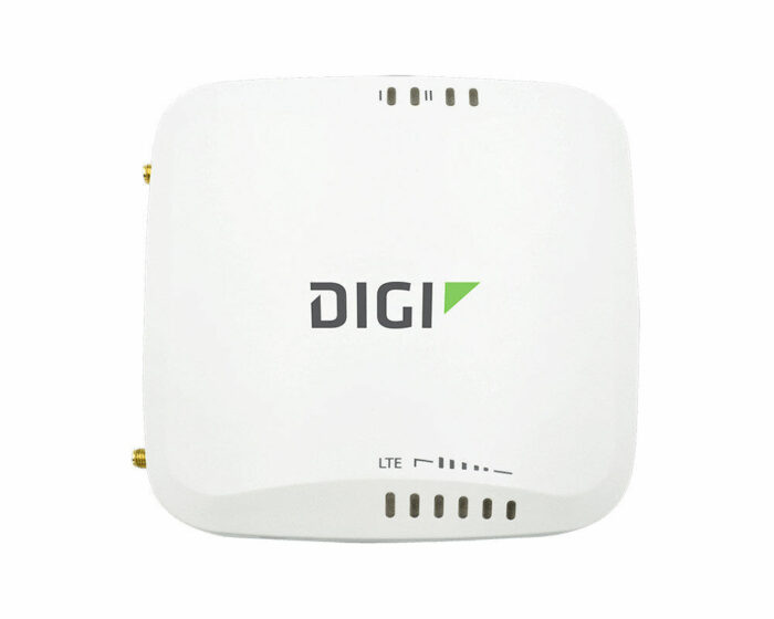 Digi EX15 - LTE cellular extender with up to two Gigabit Ethernet ports Top view