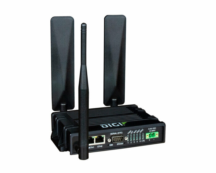 Digi IX20 - Industrial LTE cellular router with Wi-Fi (with antennas)