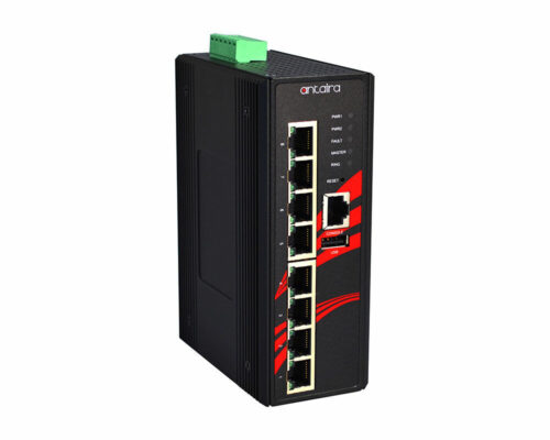 ANT LMX-0500 Serie - Industrielle 8-Port Managed Ethernet Switches für widrige Bedingungen