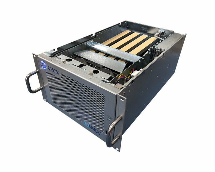 ExpressBox 4400 - GPU accelerator and PCIe expansion for up to four NVIDIA A100 GPUs