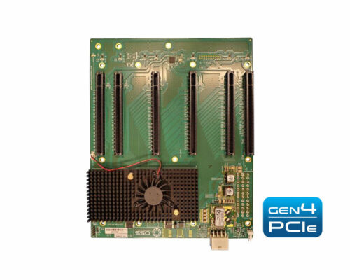 PCIe x16 Gen4 5-Slot - Expansion Backplane mit fünf PCIe 4.0 Steckplätzen