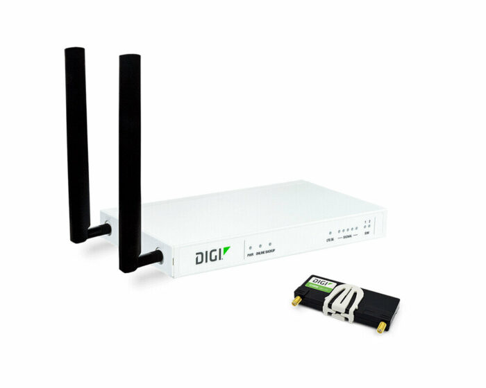 Digi Connect IT 4 - Serial console server with 4x RS-232 ports // Digi Part No.: ASB-5402-RM06-GLB