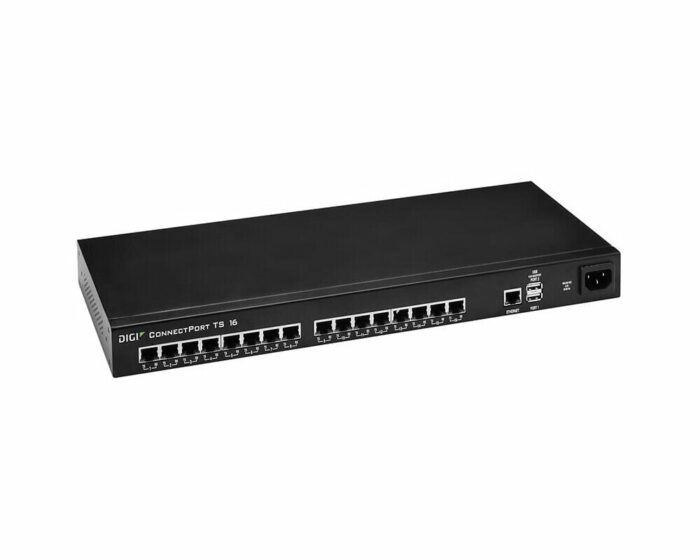 Digi ConnectPort TS 16 - Terminalserver mit 16 RS-232 Ports und Dual IPv4 / IPv6 Stack // Digi Part No: 70002388