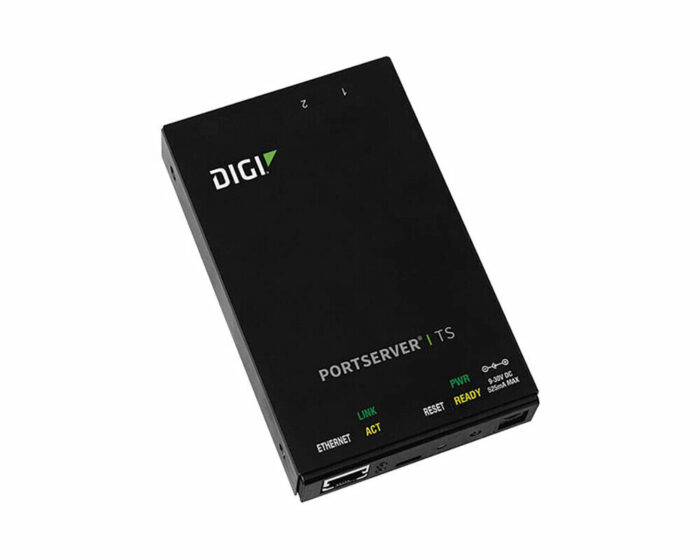 Digi PortServer TS 2 - Serial-to-Ethernet device server with two RS-232 ports