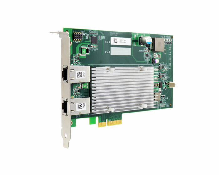 PCIe-PoE550X - 2-Port 10-Gigabit Ethernet Netzwerkkarte für Machine Vision