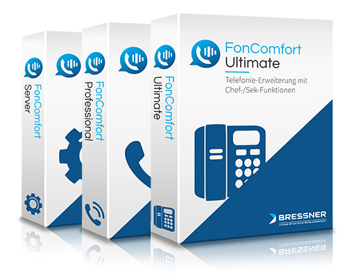 Telephony software for Skype for Business: FonComfort telephony suite