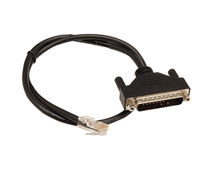 RJ-45 to DB-25 plug compatible with Digi Connect and Digi One // Digi Part No.: 76000195