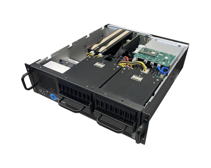 3U-SDS Server Gen4 - Rugged Short Depth Server