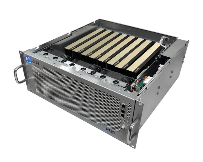 Gen5 4U Pro GPU accelerator - 4U rackmount expansion with up to sixteen PCIe 5.0 slots (Part no: OSS-PCIe5-4UP)