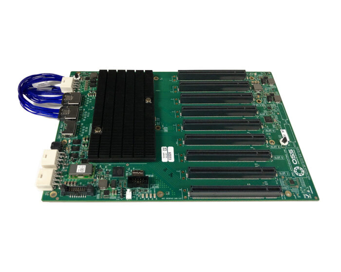 PCIe Gen5 x8 8-Slot Backplane