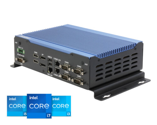 BOXER-6646-ADP Lüfterloser und kompakter Embedded Computer mit Intel® Core™ i7/i5/i3-Prozessor der 12. Generation - Rückseite