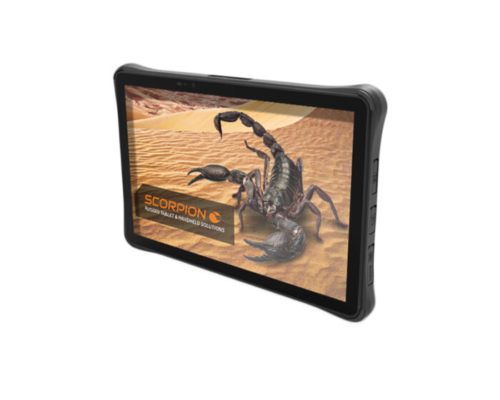 SCORPION 10" SLIM Android - Industrielles Rugged Tablet mit 10.1 Zoll IPS TFT LCD Display (25,65cm)