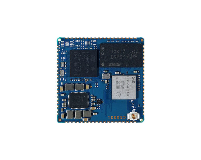 Digi ConnectCore MP133 - Intelligentes, drahtloses und sicheres Embedded System-on-Module basierend auf der STM32MP1 MPU-Familie - Front