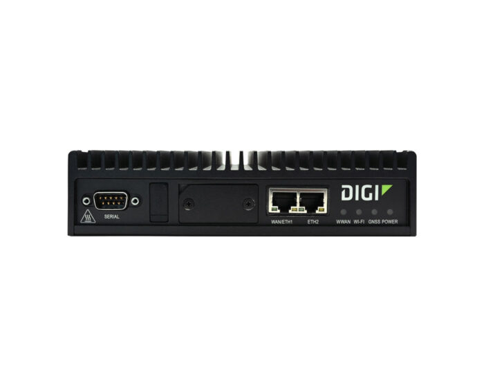 Digi TX40 5G Cellular Router - front with SIM-Cover