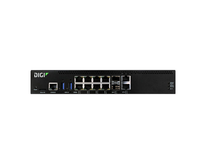 Digi Connect EZ 8 Series - Serial connectivity with up to eight slots - Front