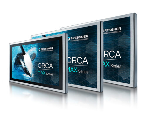 ORCA MAX series - Industrial full IP66/IP69K stainless steel panel PCs/displays