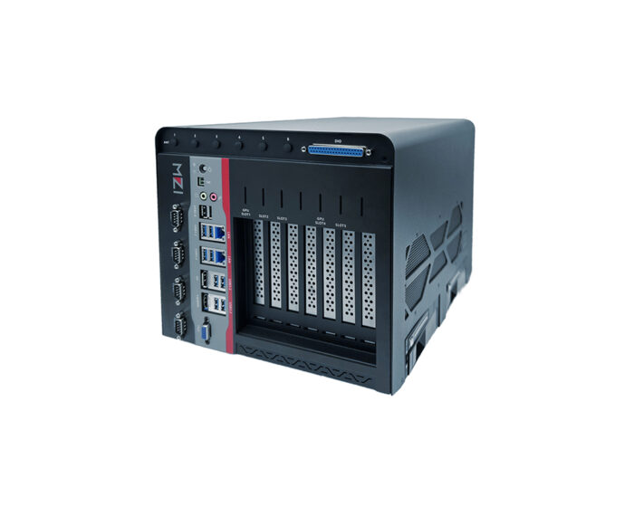 Mitac MZ1-10ADP | Rugged CPU Computingy System mit Intel® Alder Lake-S Core™ 12th Gen. CPU - Side front