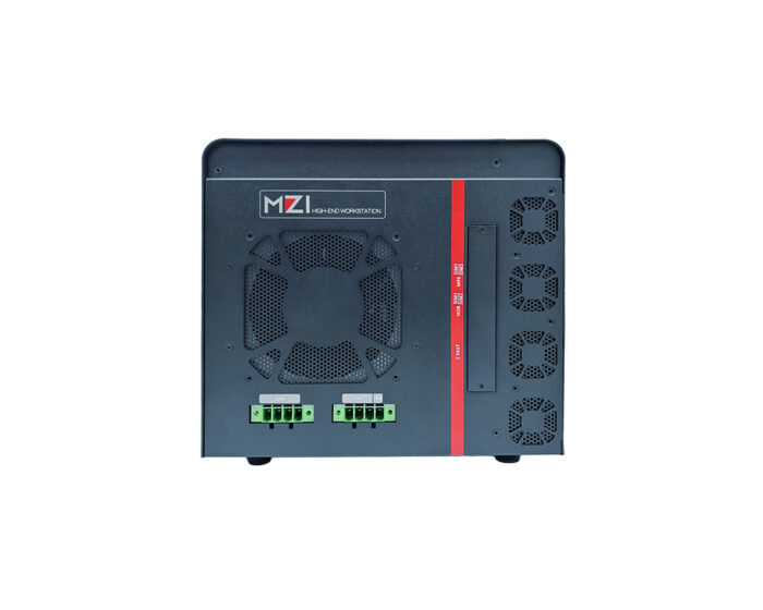 Mitac MZ1-10ADP | Rugged CPU Computingy System mit Intel® Alder Lake-S Core™ 12th Gen. CPU - Rear