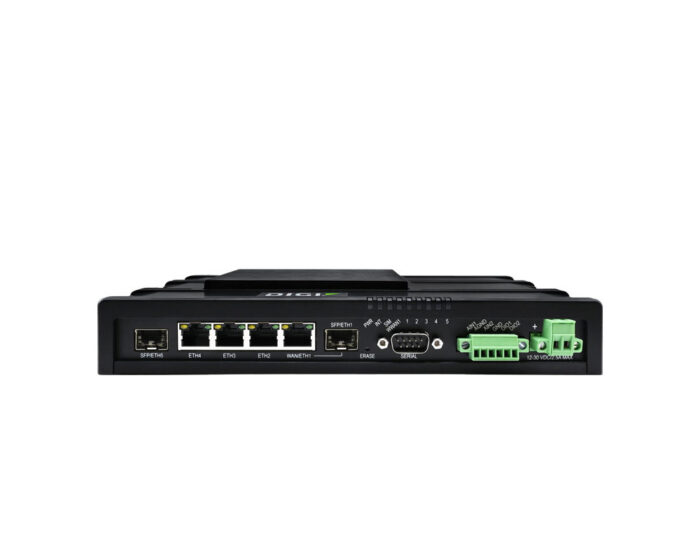 Digi IX40 Serie 5G/LTE Edge Computing Industrie IoT Mobilfunkrouter - Front