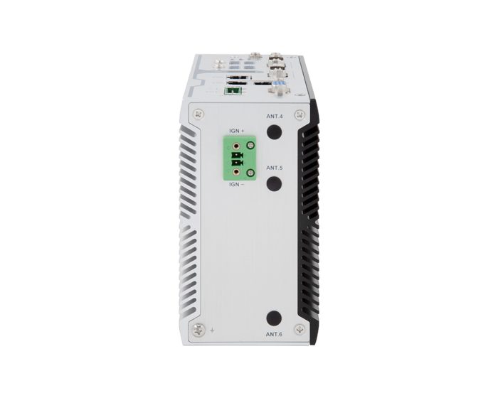 ARES-5320 - Fanless DIN rail embedded system with Intel® Elkhart Lake Atom™ processor - Bottom