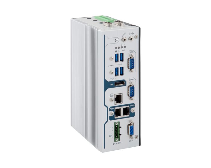 ARES-5320 - Lüfterloses DIN-Rail-Embedded-System mit Intel® Elkhart Lake Atom™-Prozessor