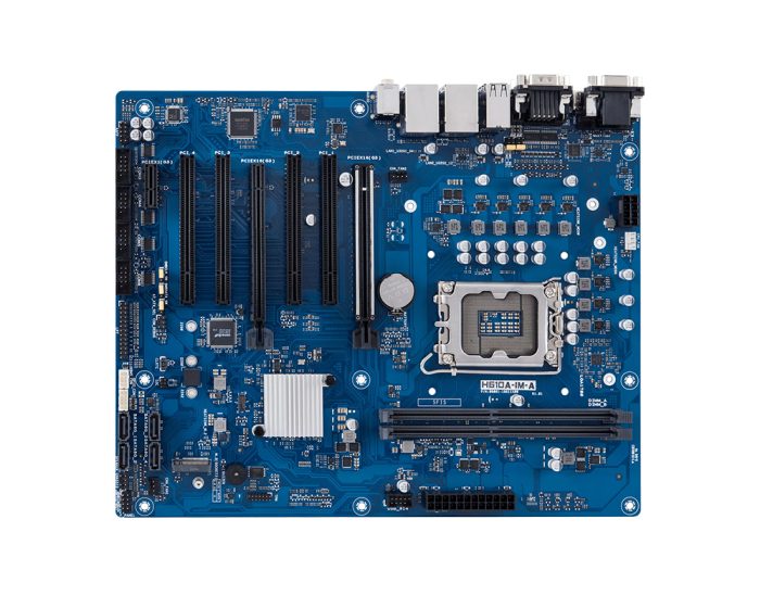 Cost-effective industrial ATX motherboard with Intel® H610 chipset and Intel® Core™ 14th/13th/12th Gen. CPU