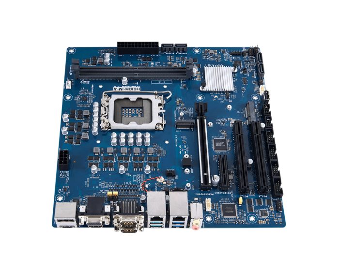 Industrial Micro-ATX motherboard with Intel® H610 chipset and Intel® Core™ 14th/13th/12th Gen. CPU