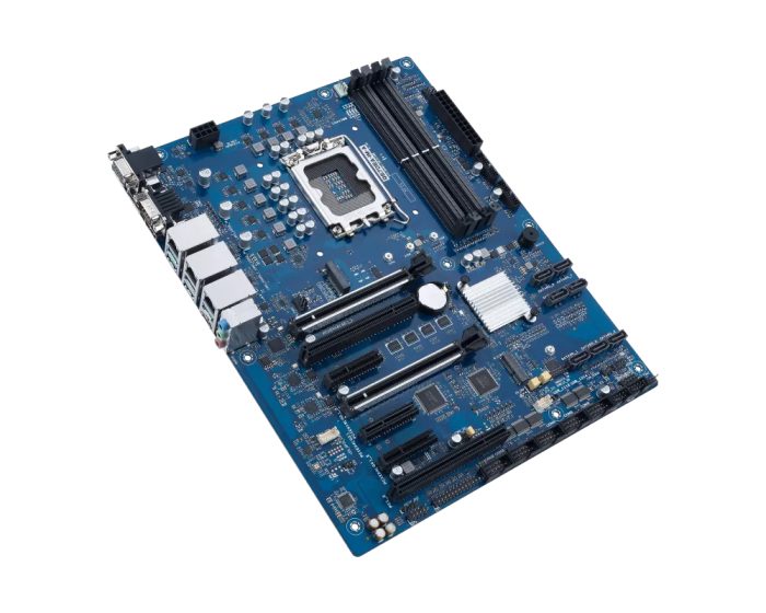 Industrielles ATX Motherboard mit Intel® Q670E Chipsatz und Intel® Core™ 14./13./12. Gen. CPU