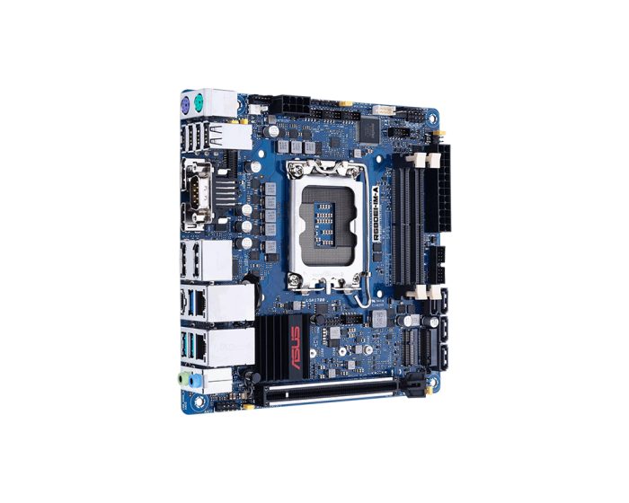 Industrielles Mini-ITX Motherboard mit Intel® R680E Chipsatz und Intel® Core™ 14./13./12. Gen. CPU