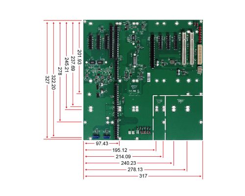 PBPE-10P2 - Industrial PICMG 1.3 Backplane