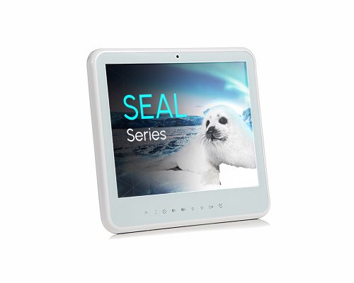 SEAL-WMP-19P: Fanless medical panel PC with 19” display and 13th generation Intel® Core™ CPU